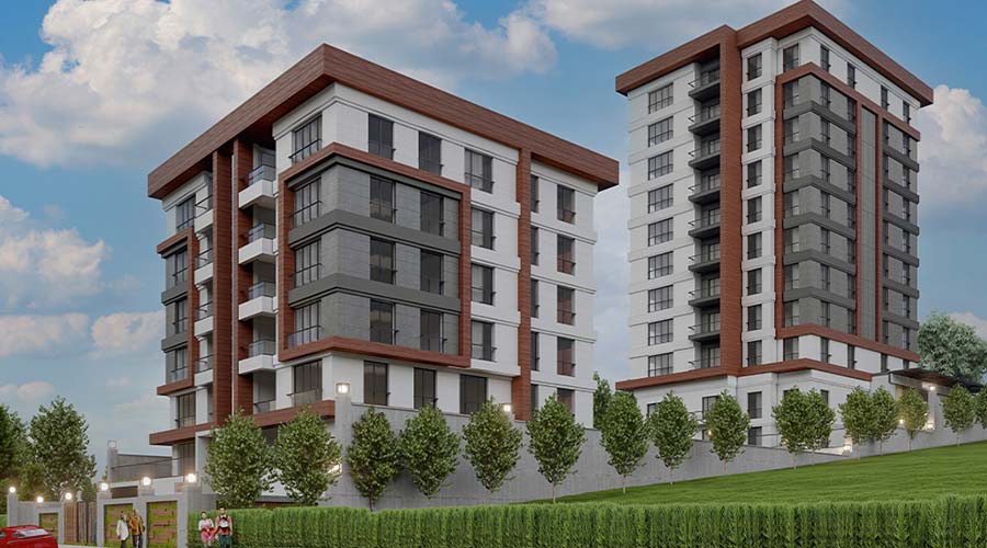 Apartments for sale in Istanbul, Basaksehir district - Damas Group Real Estate D026 01