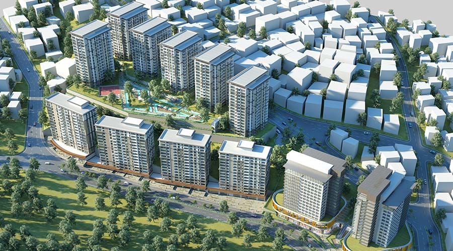 Apartments for sale in Istanbul, Gaziosmanpasa - Damas Group D227 01 Apartments for sale in Istanbul, Gaziosmanpasa - Damas Group D227 01