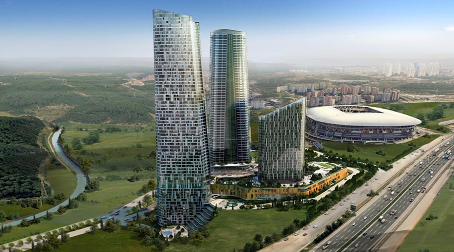 مجمع داماس 154 في اسطنبول  - صورة خارجية  01