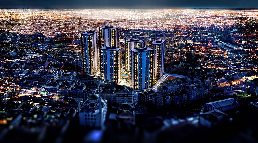 Apartments for sale in Istanbul Bagcilar district - Damas Group D230 01