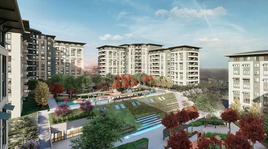 Apartments for sale in Istanbul  kucukcekmece - Damas Group Real Estate D266 01