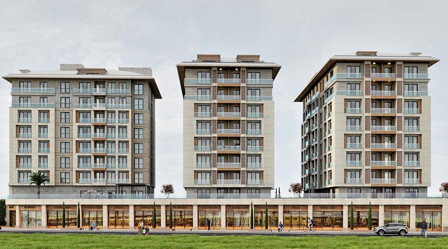  Apartments for sale in Istanbul, Beylikduzu district - Damas Group D180 01