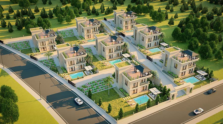 Luxury villas for sale in Istanbul, Arnavutkoy district - Damas Group Real Estate D284 01