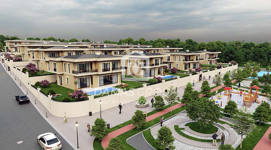  Villas for sale in Istanbul, Buyukcekmece district - Damas Group Real Estate D074 03