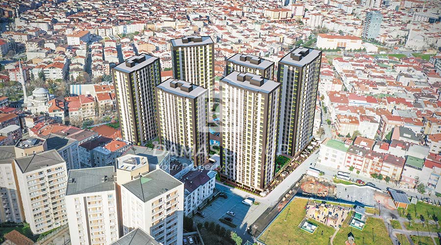 Apartments for sale in Istanbul Bagcilar district - Damas Group D230 03