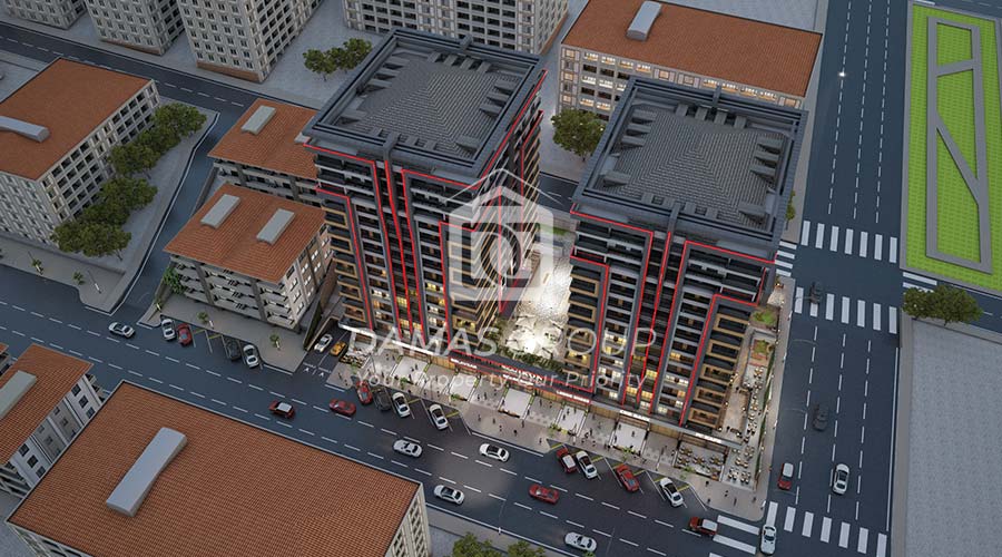 Apartments for sale in Istanbul, Kucukcekmece - Damas Group D240 05