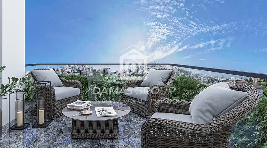 Apartments for sale in Istanbul, Uskudar district - Damas Group D281 06