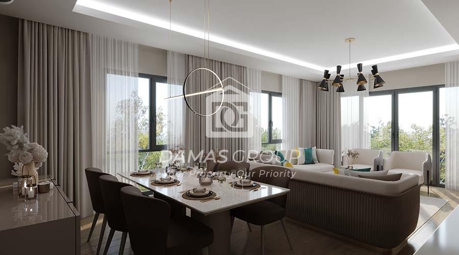 Apartments for sale with sea views in Istanbul, Ispartakule district - Damas Group D107 08