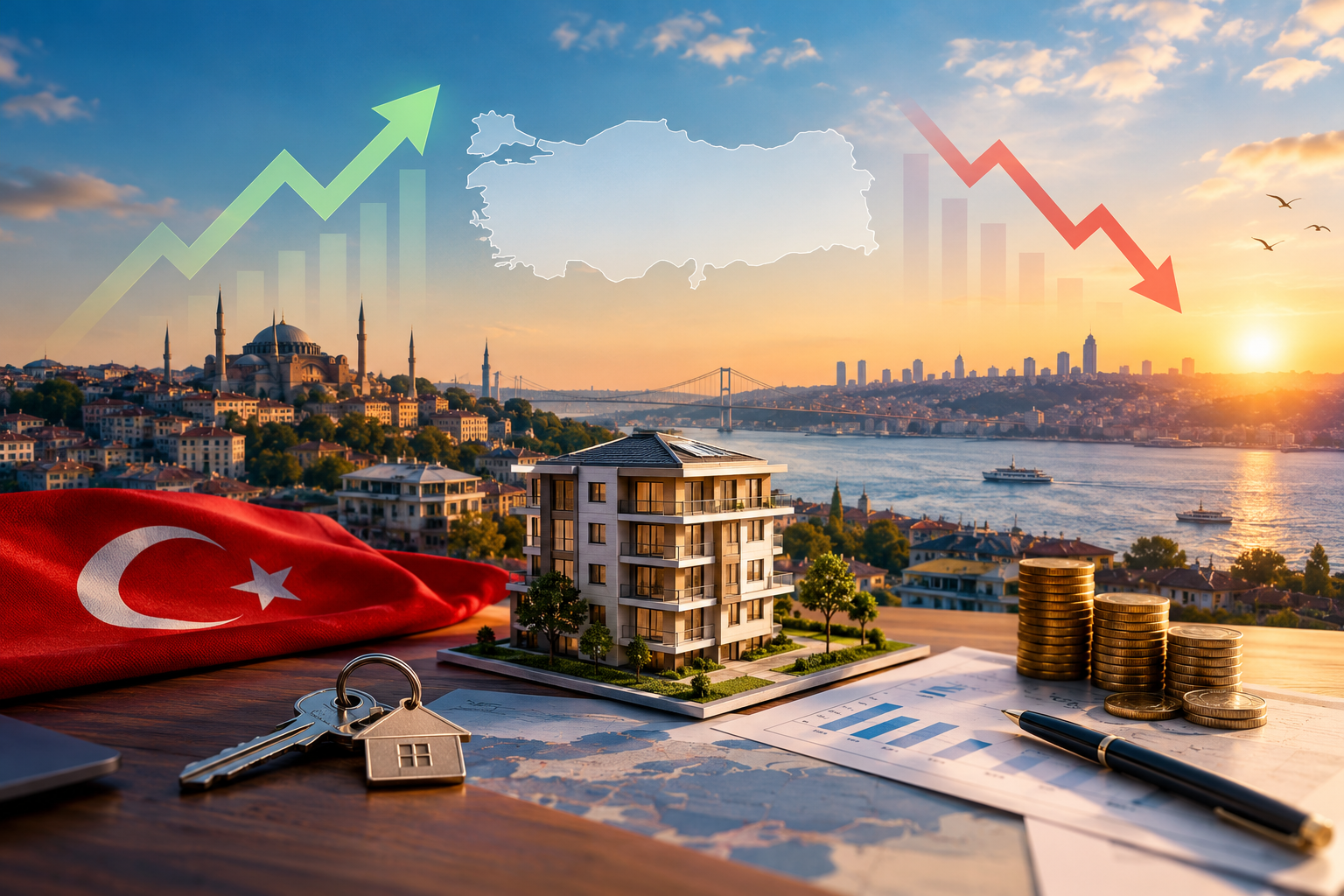 توقعات العقارات في تركيا 2027: هل سترتفع الأسعار أم تنخفض؟