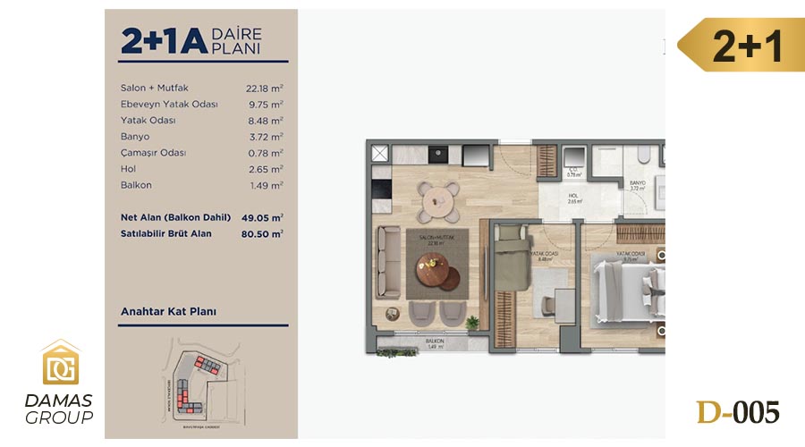 Luxere Topkapı 2+1 01
